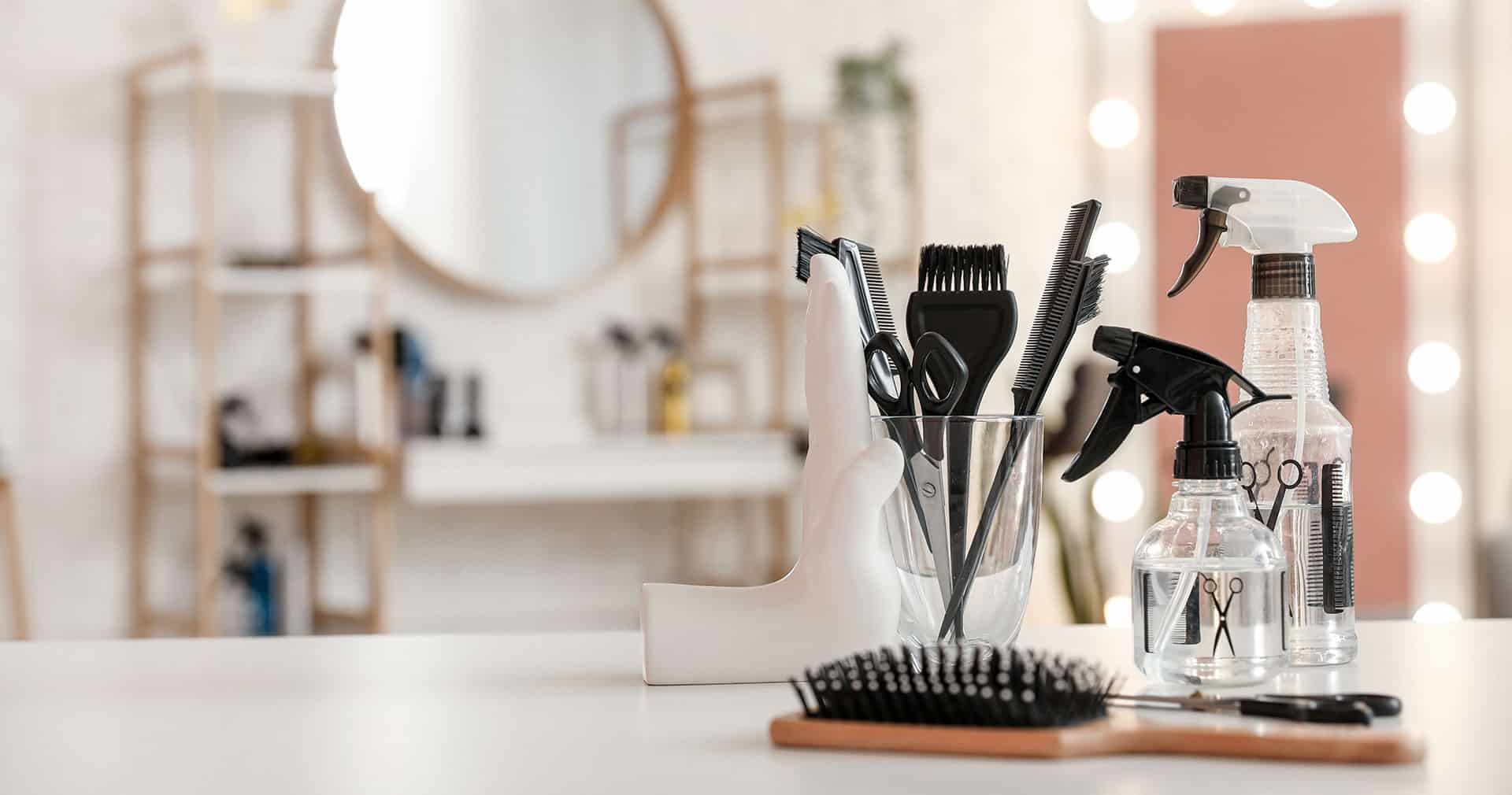Professional beauty salon tools